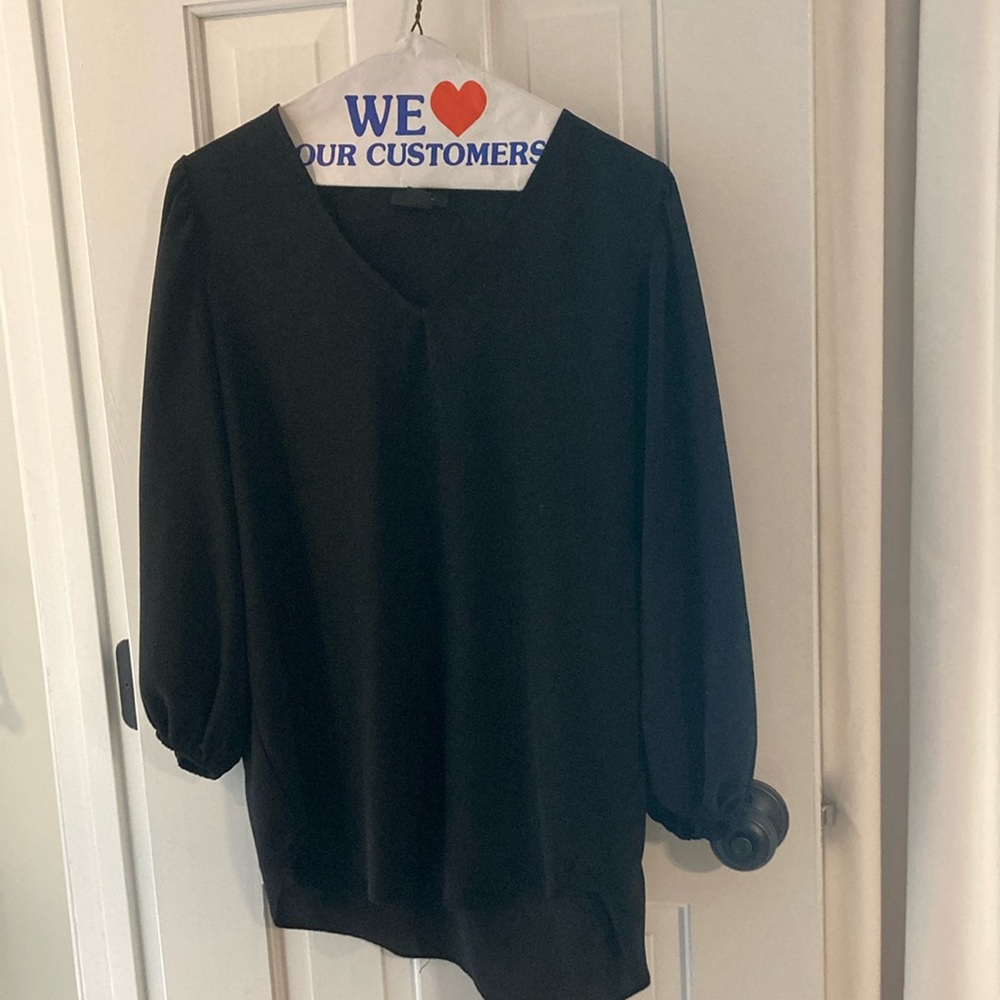 Halogen Black Blouse
